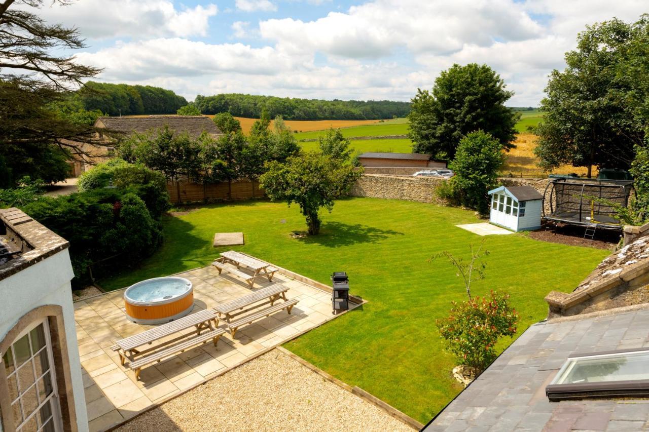 Cotswold Manor House - Country House Retreat With Hot Tub, Ideal For Large Groups Petty France Exterior foto